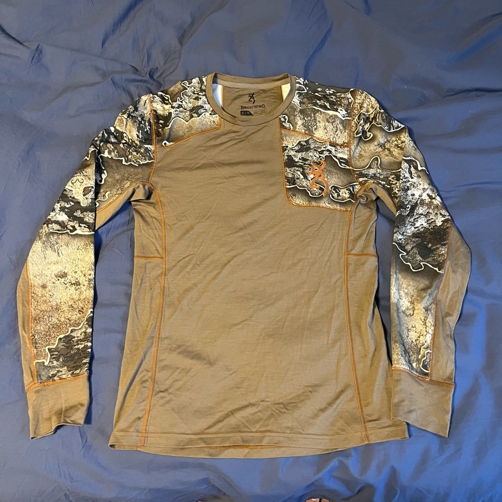 Men's Camouflage Long Sleeve Shirt